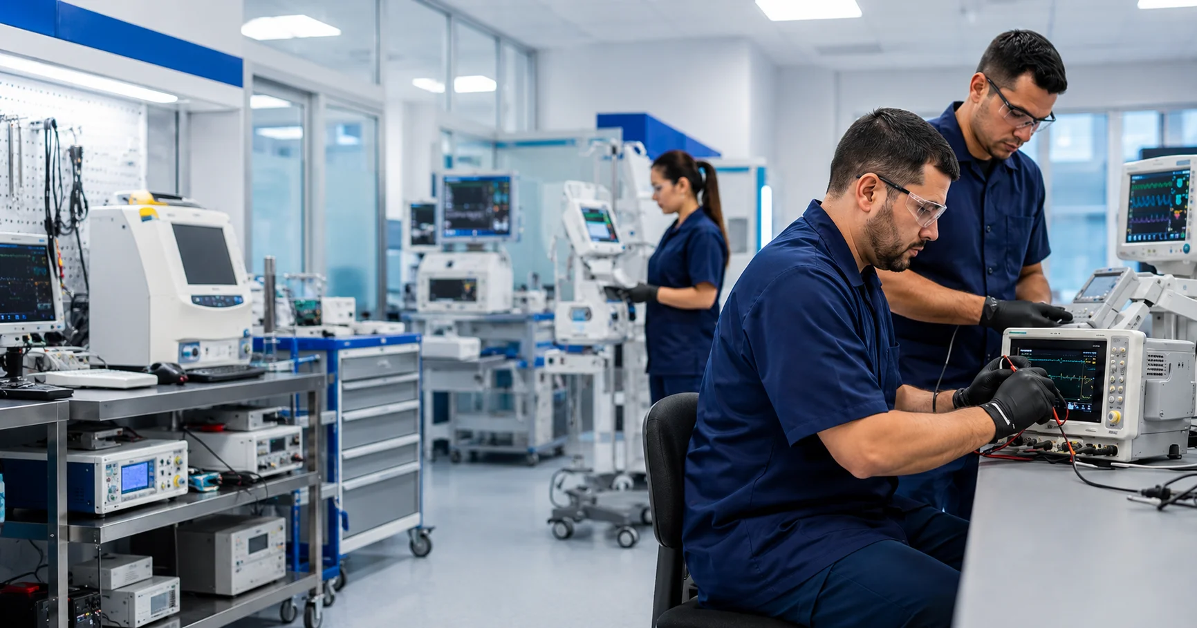 Profissionais da Final Engenharia em ambiente de trabalho técnico e colaborativo